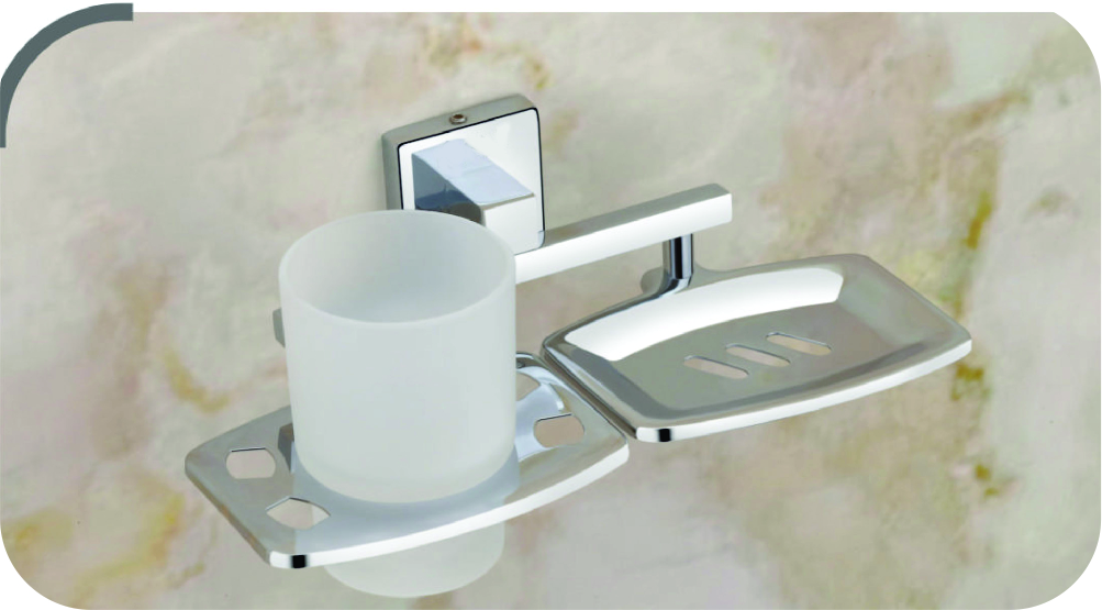 AL 309- Soap Dish with Tumbler Holder 1376