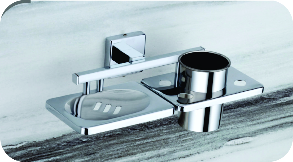 MX 109- Soap Dish with Tumbler Holder 1267
