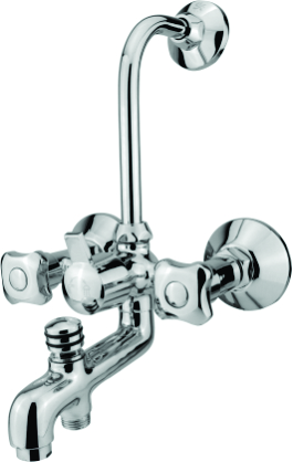 WALL MIXER 3-IN-1 ( WITH L SHAPED BEND) 5275