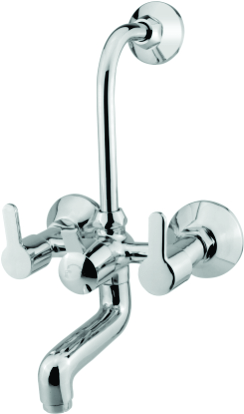 WALL MIXER TELEPHONIC ( WITH L SHAPED BEND) 4100
