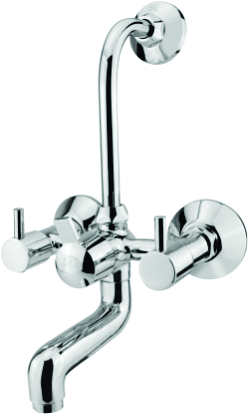 WALL MIXER TELEPHONIC ( WITH L SHAPED BEND) 4150