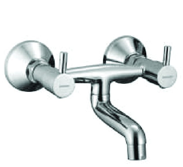 WALL MIXER TELEPHONIC ( WITH L SHAPED BEND) 4150